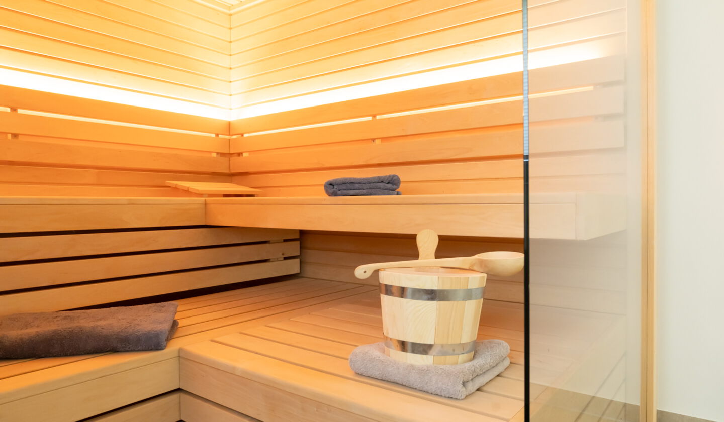 Individuelle Sauna nach Maß "Premium-Paket" in Gartenhaus in Dresden